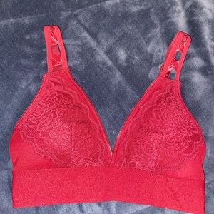 NWOT maroon brallete